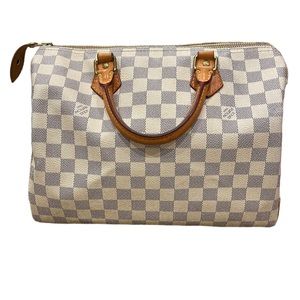 Louis Vuitton Speedy 35 Damier Azur